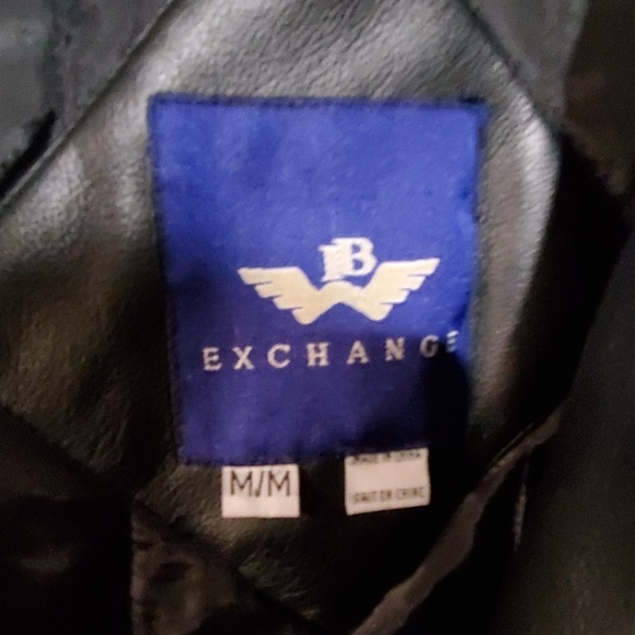 Medium Black Pleather Jacket - Picture 2 of 2